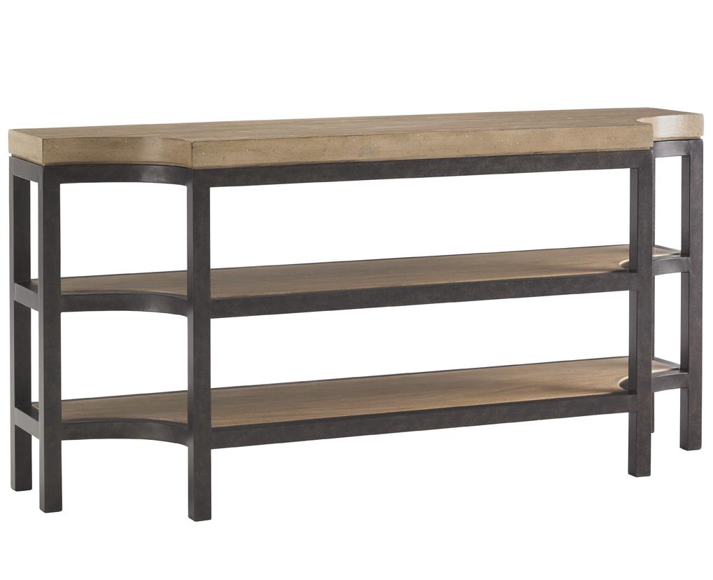 Lexington Monterey Sands Montecito Console with Three Shelves Belfort